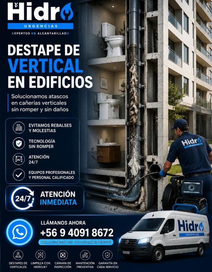 guia tecnica sobre Como evitar rebalses en edificios y proteger continuidad residencial - Hidrourgencias SpA