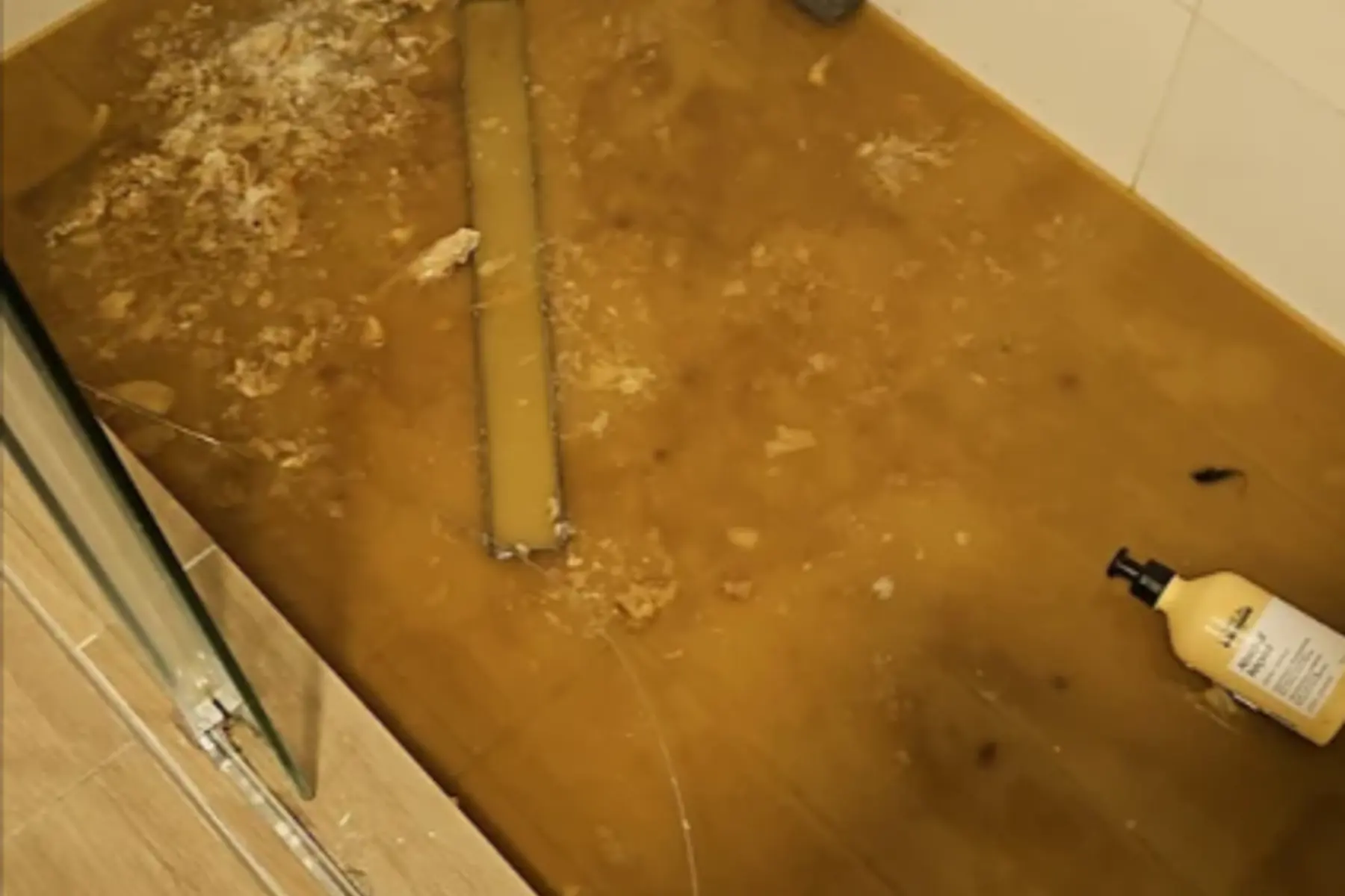 Espacio anegado que requiere extracción controlada de agua
