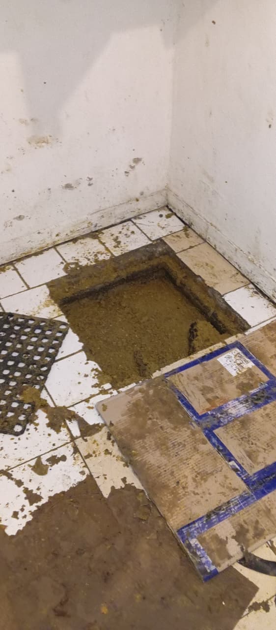Registro operativo referencial 3 de mantención sanitaria programada realizado por Hidrourgencias SpA